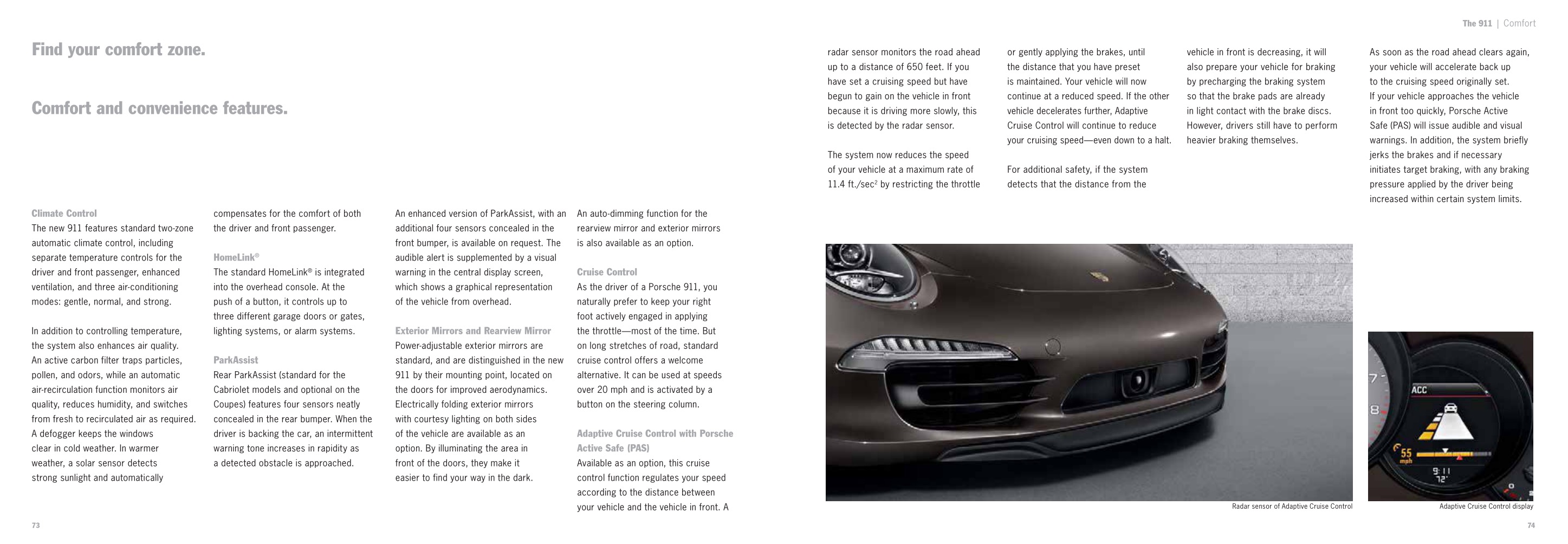 2013 Porsche 911 Brochure Page 49